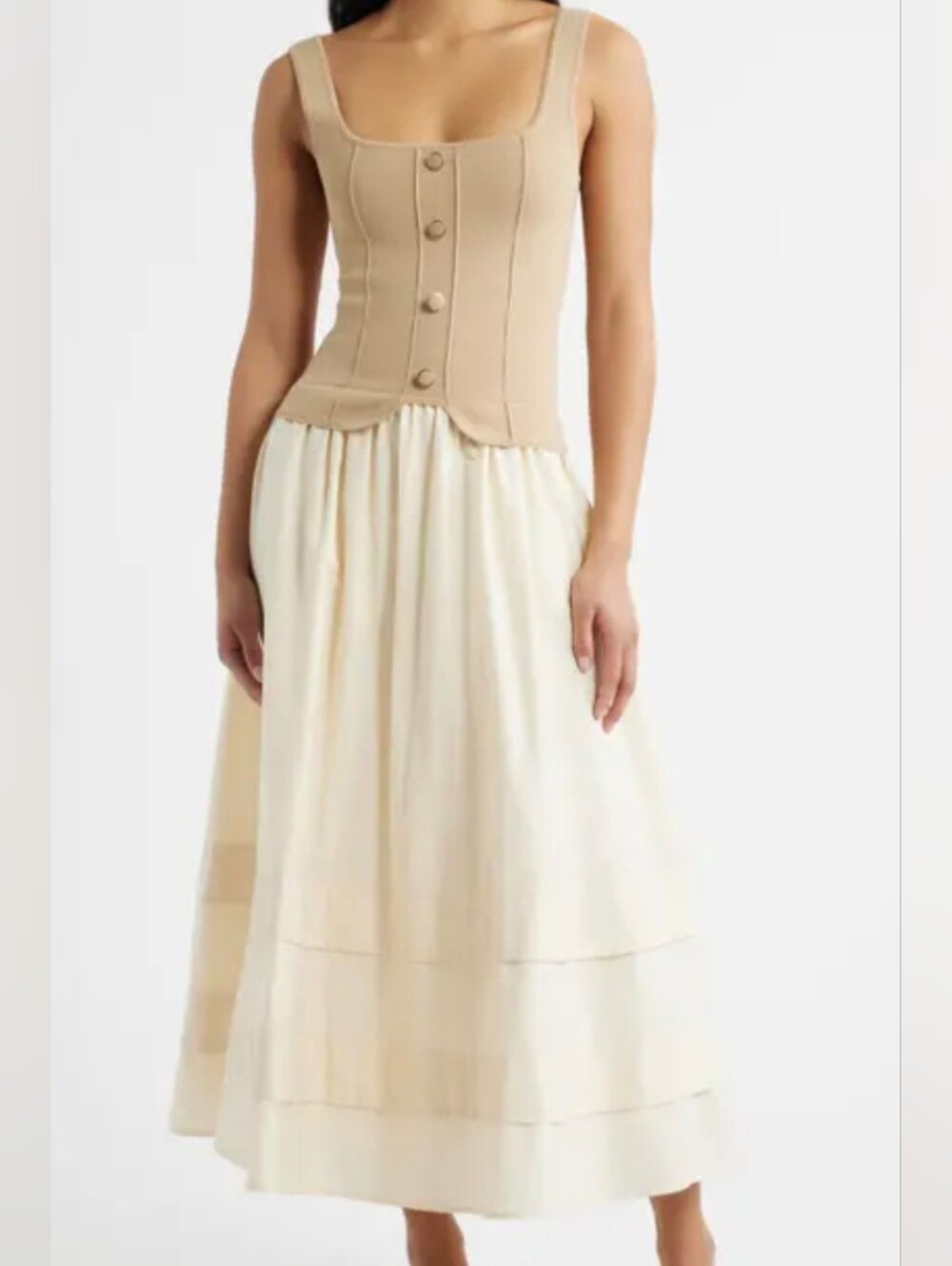 Anthropologie Moon River Midi Dress